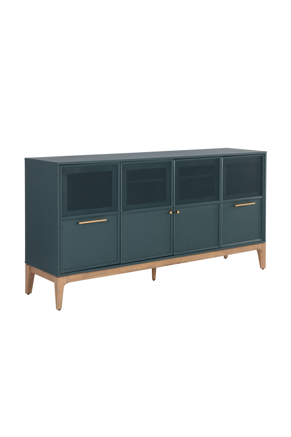 Modern European furniture - Teal Oak Sideboard - www.oroa.com | Oroa.com