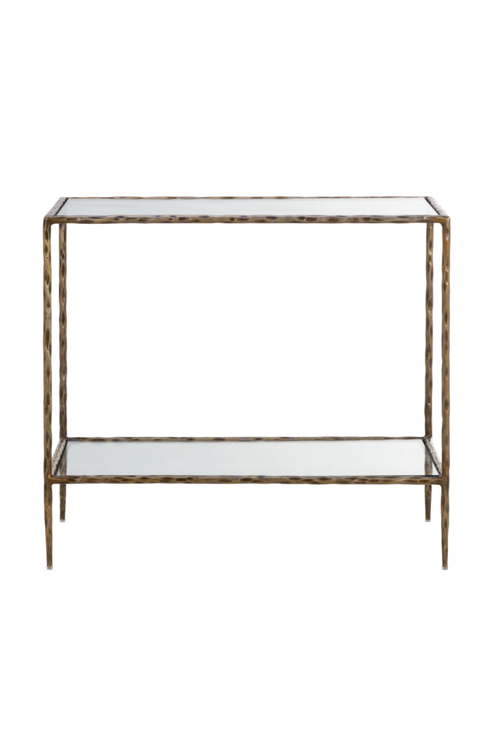 Modern European furniture - Hand-hammered Metal Nightstand - www.oroa.com | Oroa.com
