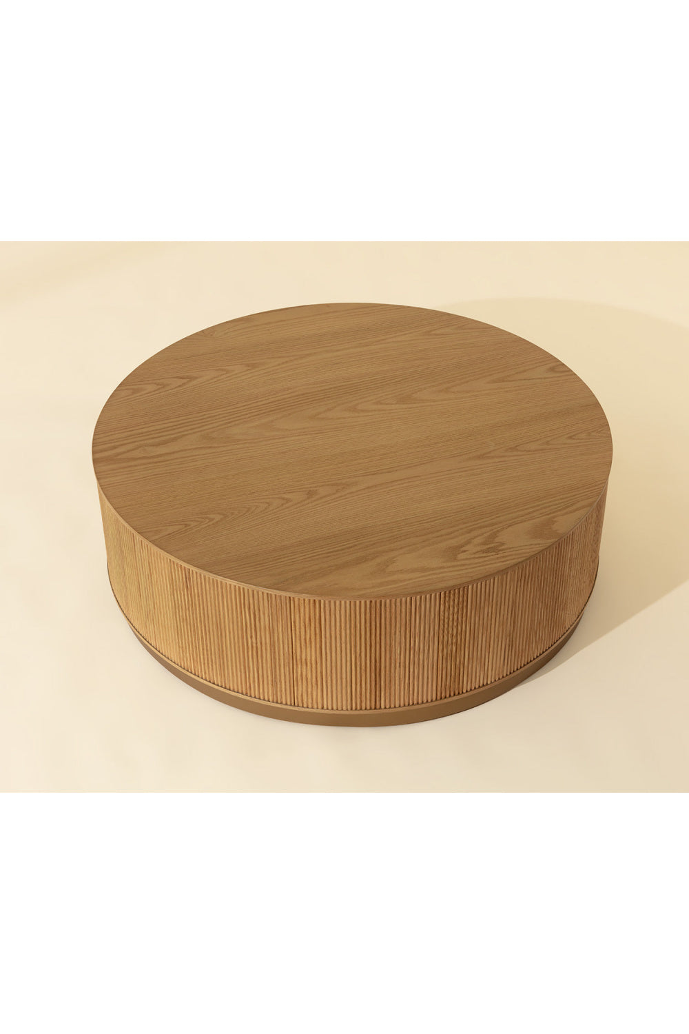 Modern European furniture - Reeded Oak Coffee Table - www.oroa.com | Oroa.com