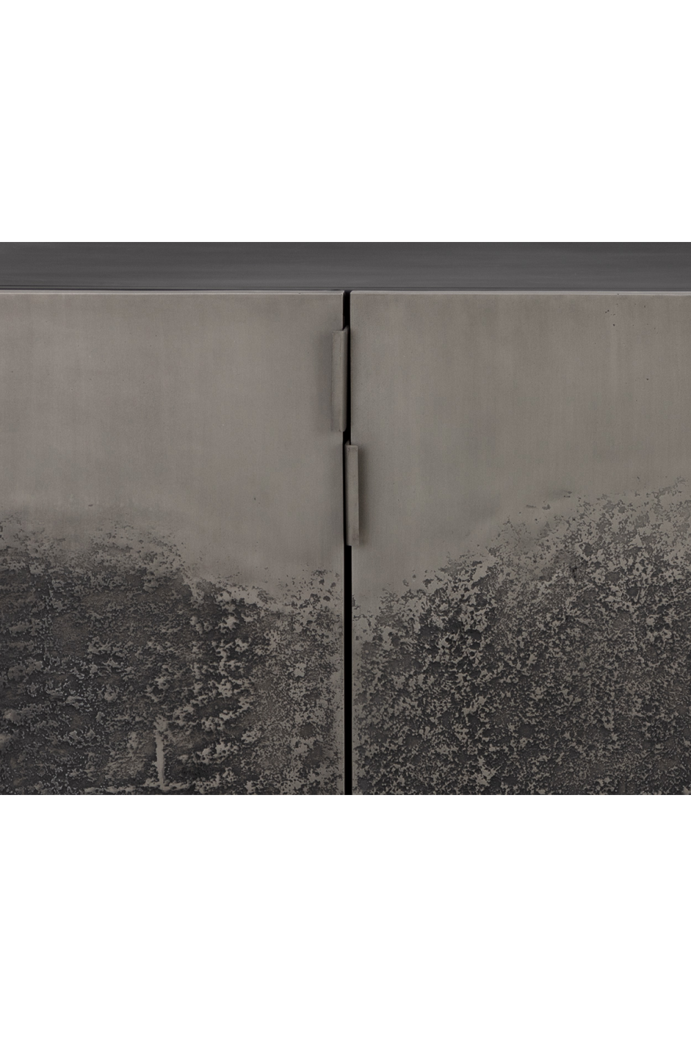 Modern European furniture - Antique Silver 4-Door Sideboard - www.oroa.com | Oroa.com