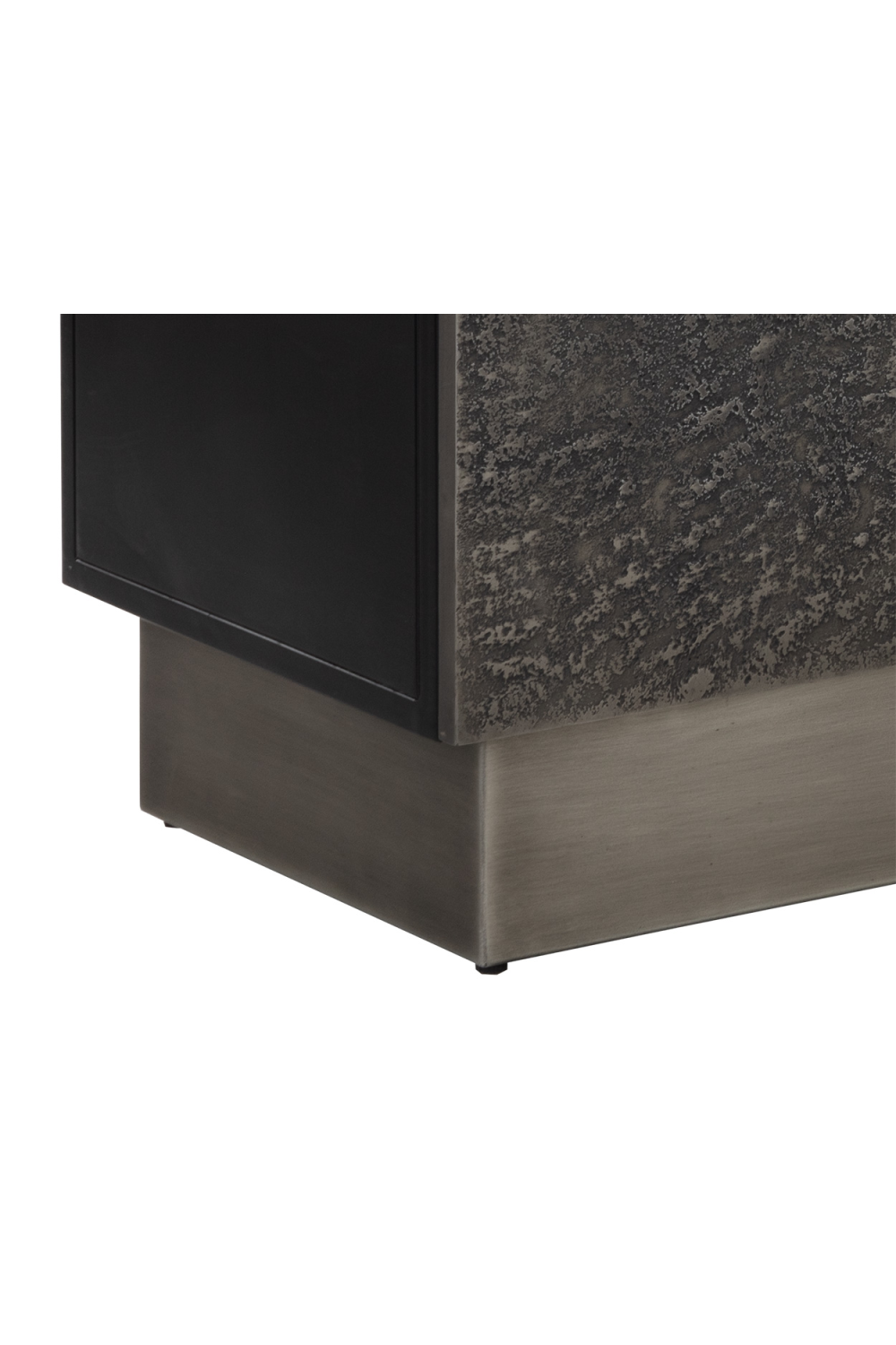 Modern European furniture - Antique Silver 4-Door Sideboard - www.oroa.com | Oroa.com