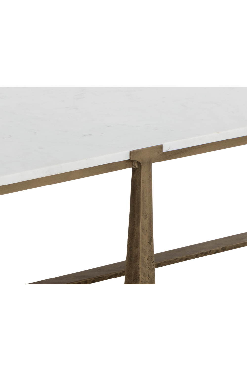 Modern European furniture - Rectangular White Marble Coffee Table - www.oroa.com | Oroa.com
