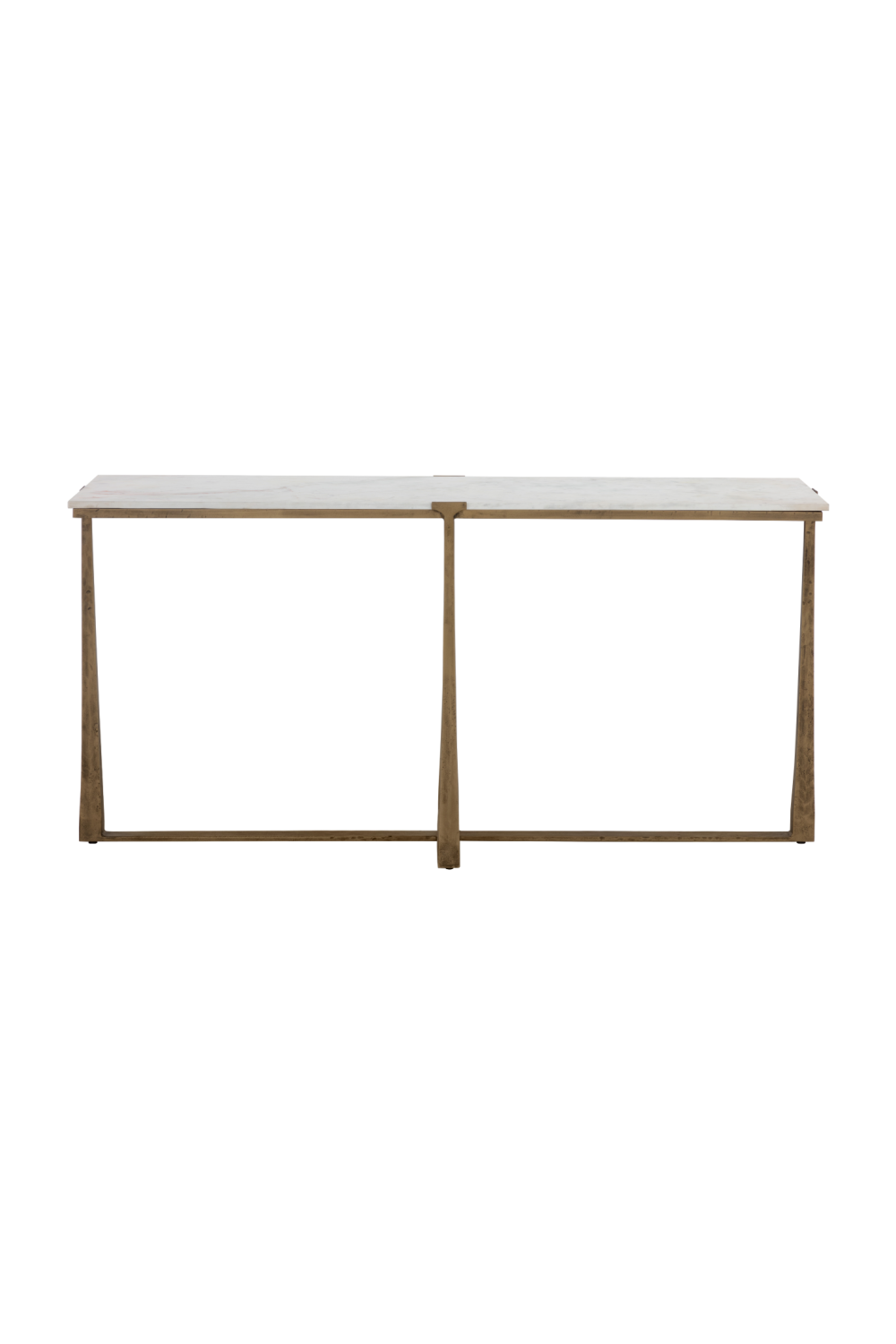 Modern European furniture - White Marble Console Table - www.oroa.com | Oroa.com