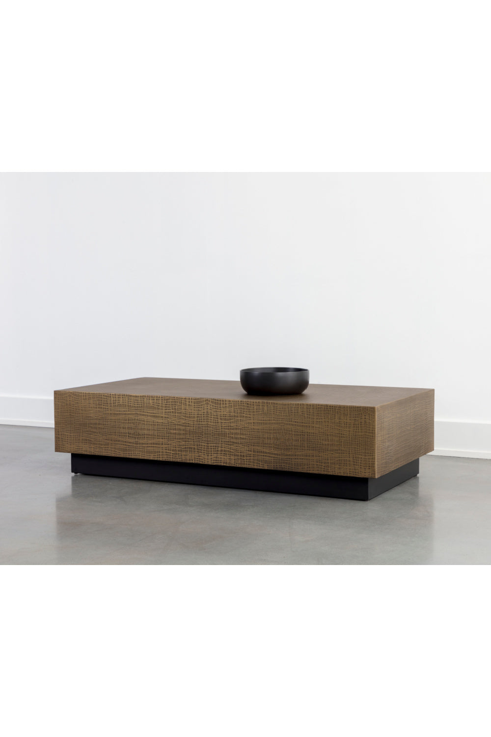 Modern European furniture - Etched Antique Brass Coffee Table - www.oroa.com | Oroa.com