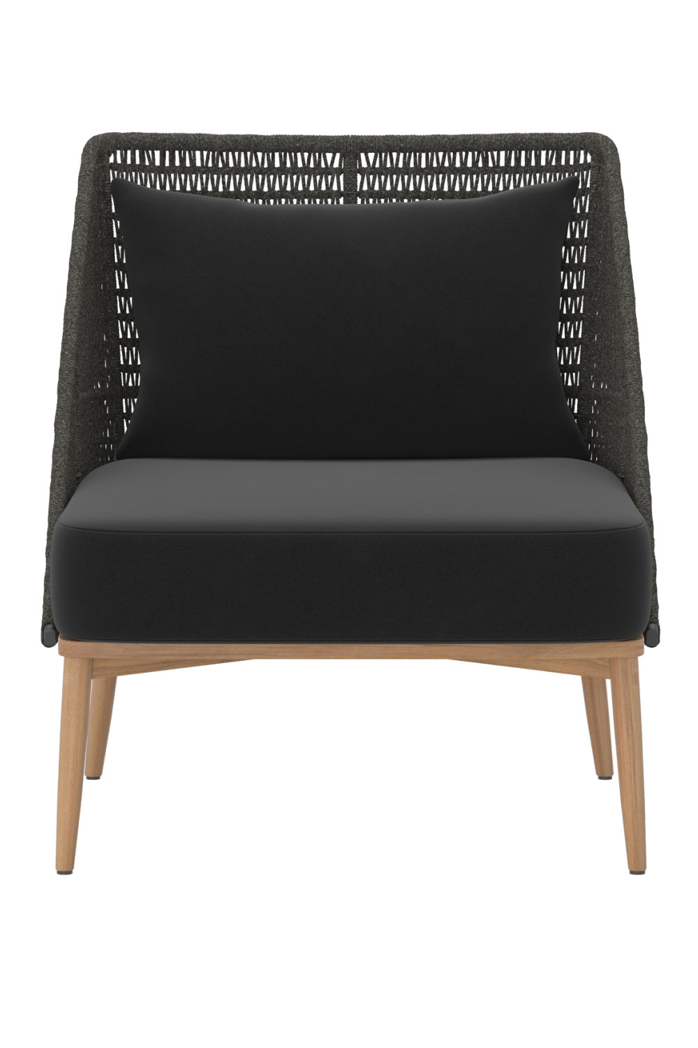 Modern European furniture - Woven Back Indoor/Outdoor Lounge Chair - www.oroa.com | Oroa.com