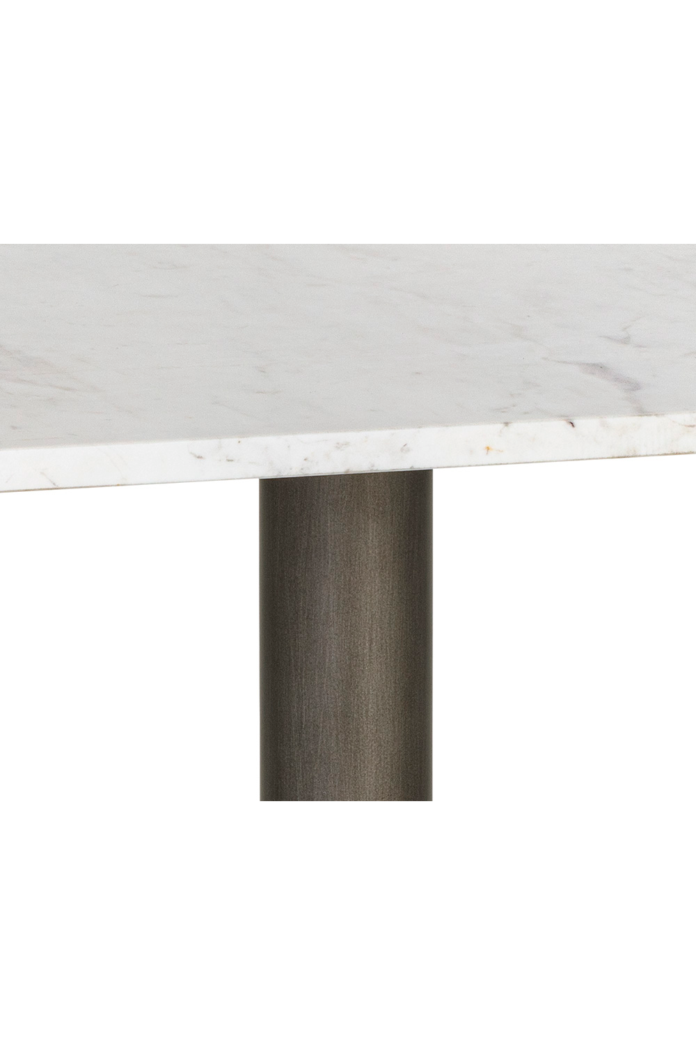 Modern European furniture - Square White Marble Bistro Table L - www.oroa.com | Oroa.com