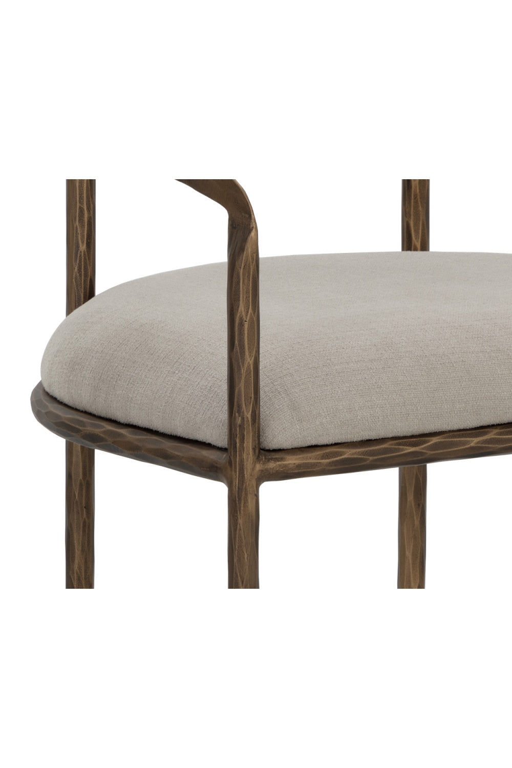 Modern European furniture - Taupe Gray Seat Dining Chair - www.oroa.com | Oroa.com