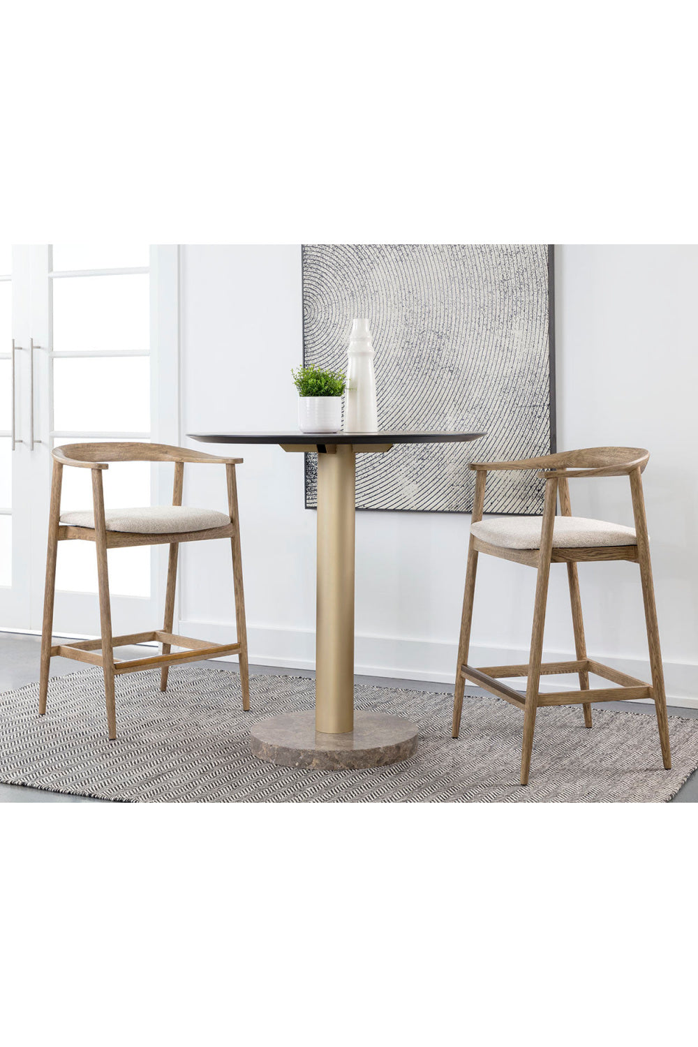 Modern European furniture - Mid-Century Modern Counter Stool - www.oroa.com | Oroa.com
