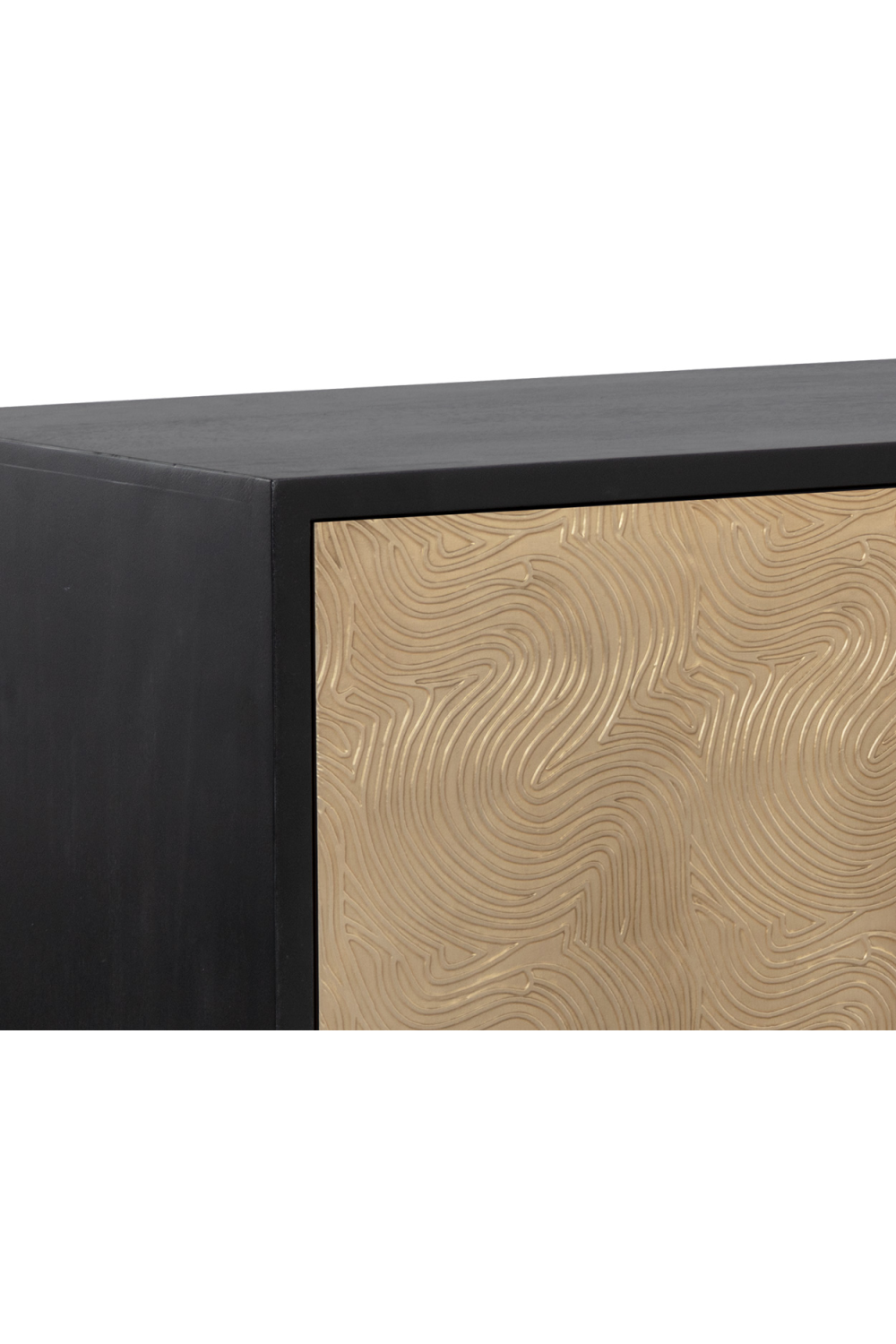 Modern European furniture - Gold 4-Door Sideboard - www.oroa.com | Oroa.com