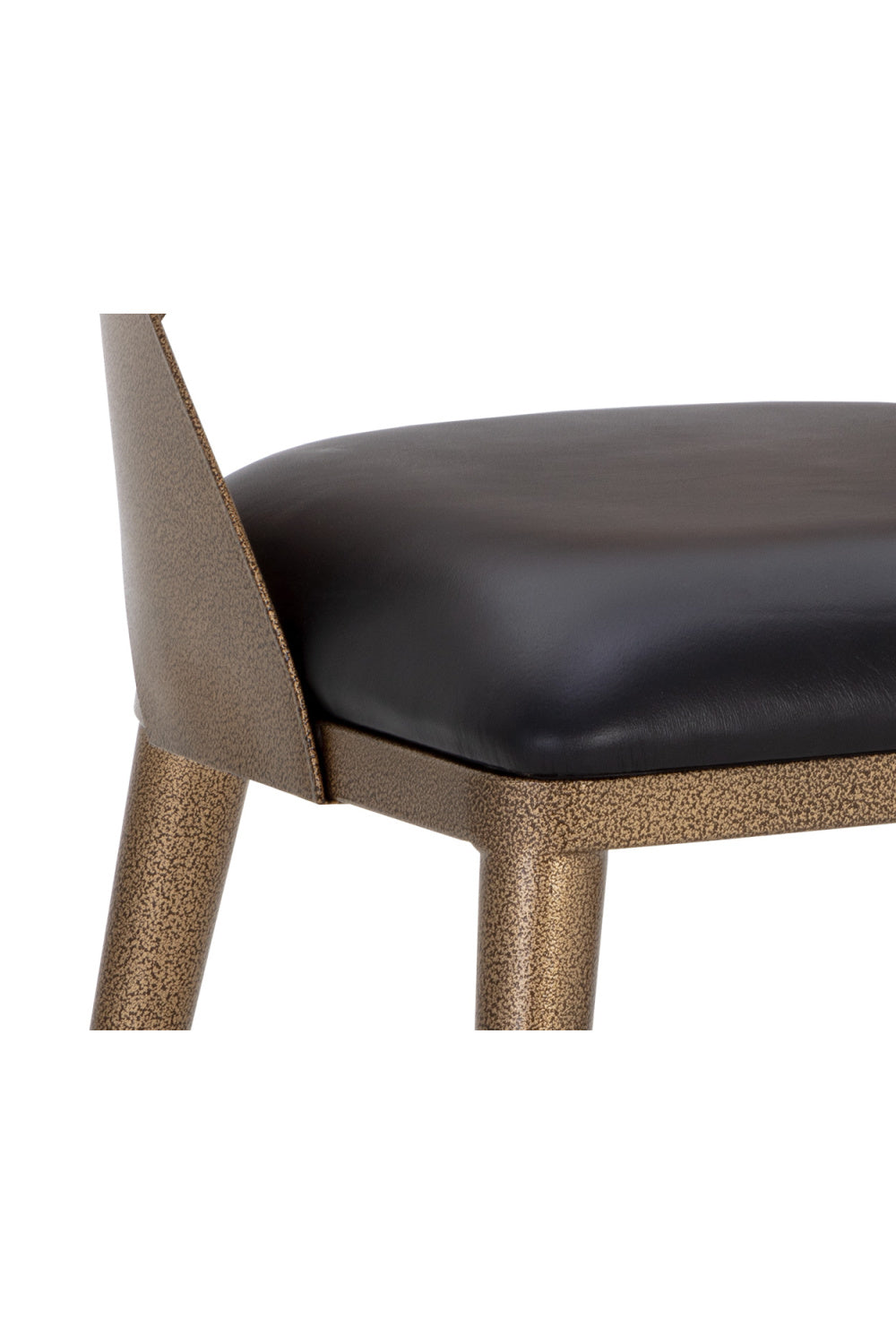Modern European furniture - Leather Seat Dining Chair - www.oroa.com | Oroa.com
