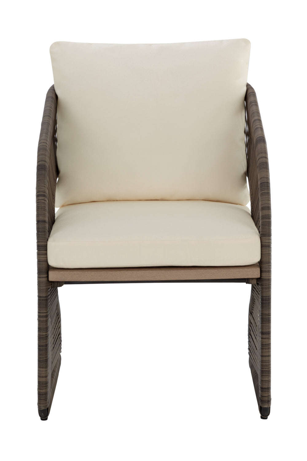 Modern European furniture - Gray Polyrod Indoor/Outdoor Dining Chair - www.oroa.com | Oroa.com
