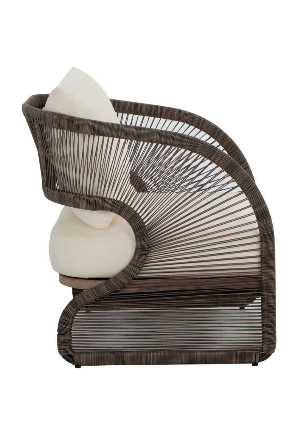 Modern European furniture - Gray Polyrod Indoor/Outdoor Lounge Chair - www.oroa.com | Oroa.com