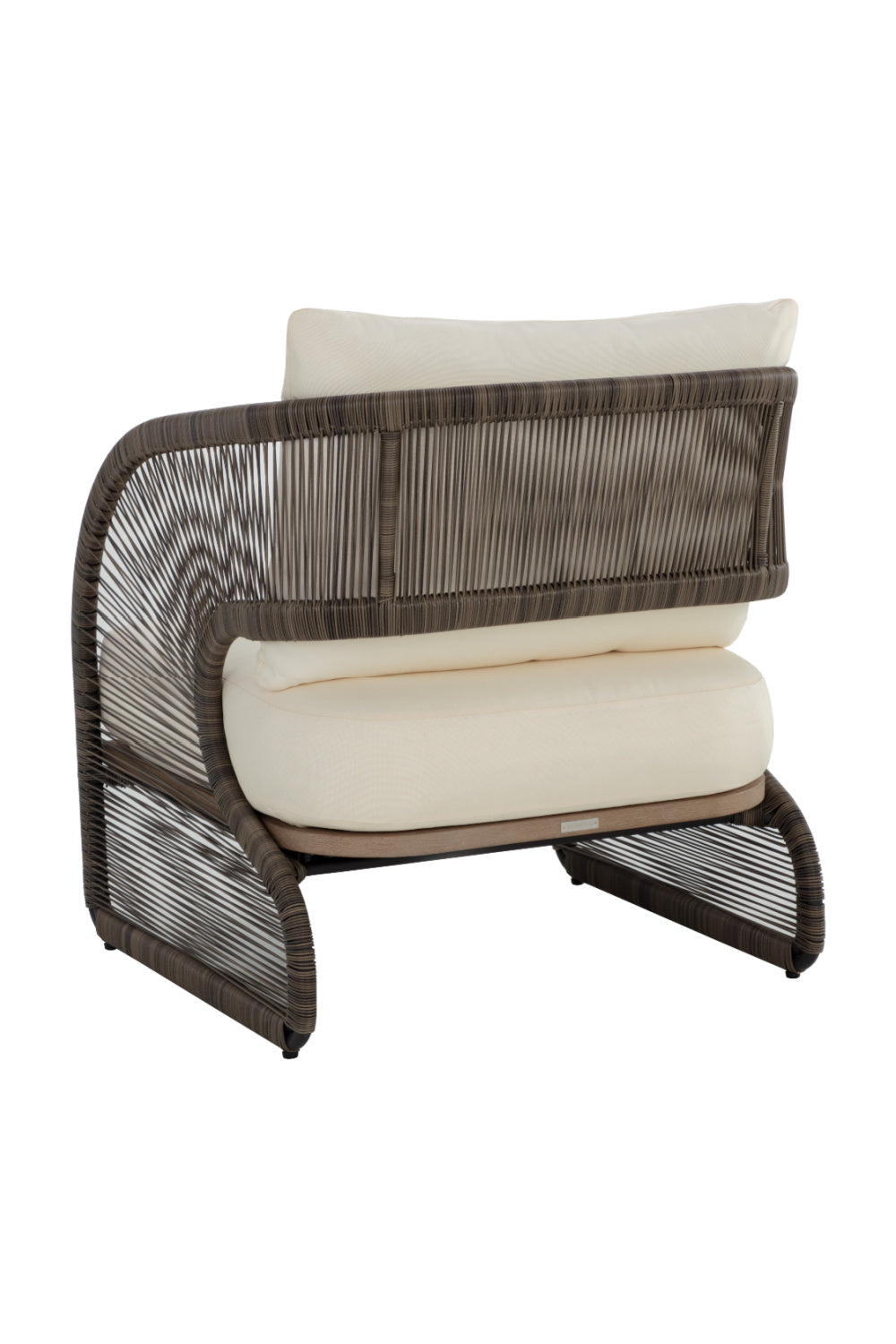 Modern European furniture - Gray Polyrod Indoor/Outdoor Lounge Chair - www.oroa.com | Oroa.com