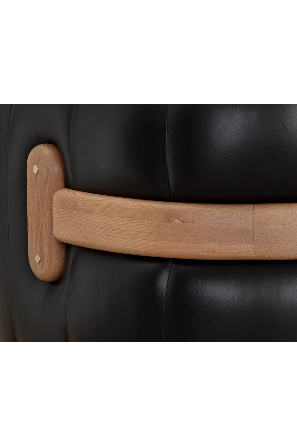 Modern European furniture - Oak Base Barrel Swivel Armchair - www.oroa.com | Oroa.com
