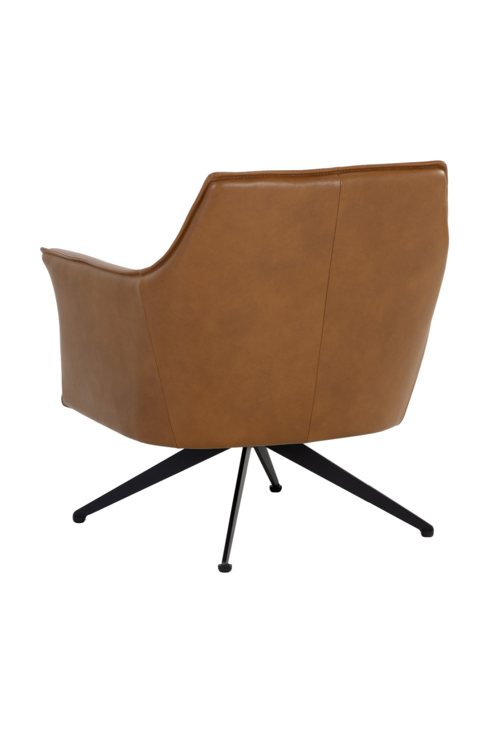 Modern European furniture - Swivel Leather Lounge Chair - www.oroa.com | Oroa.com