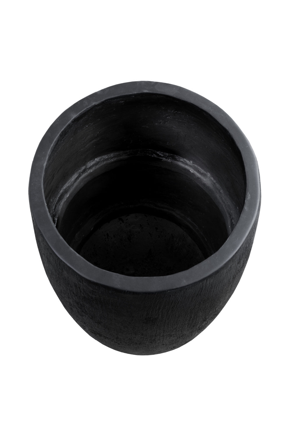 Modern European furniture - Black Concrete Indoor/Outdoor Planter - www.oroa.com | Oroa.com