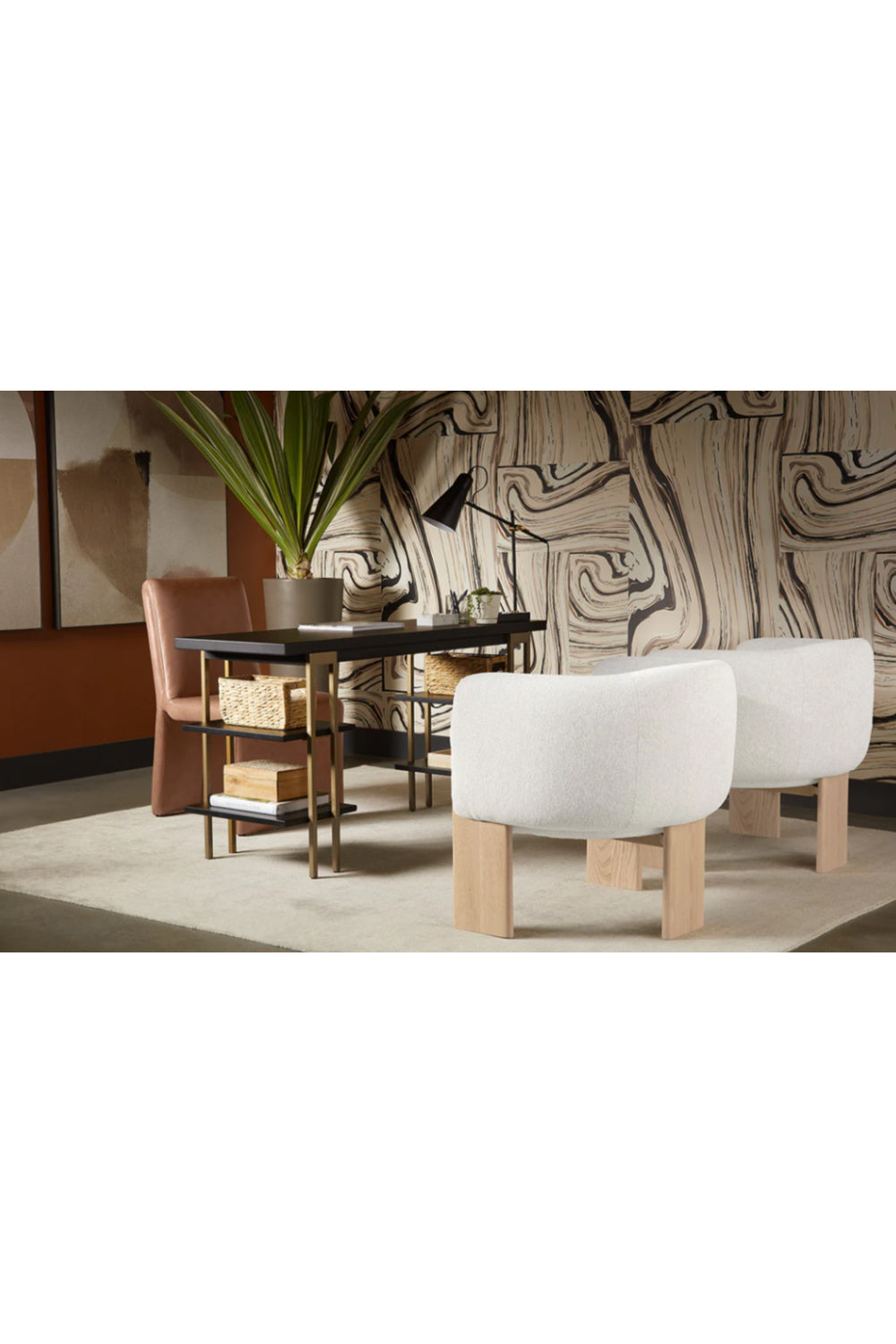 Modern European furniture - Modern Geometric Desk - www.oroa.com | Oroa.com