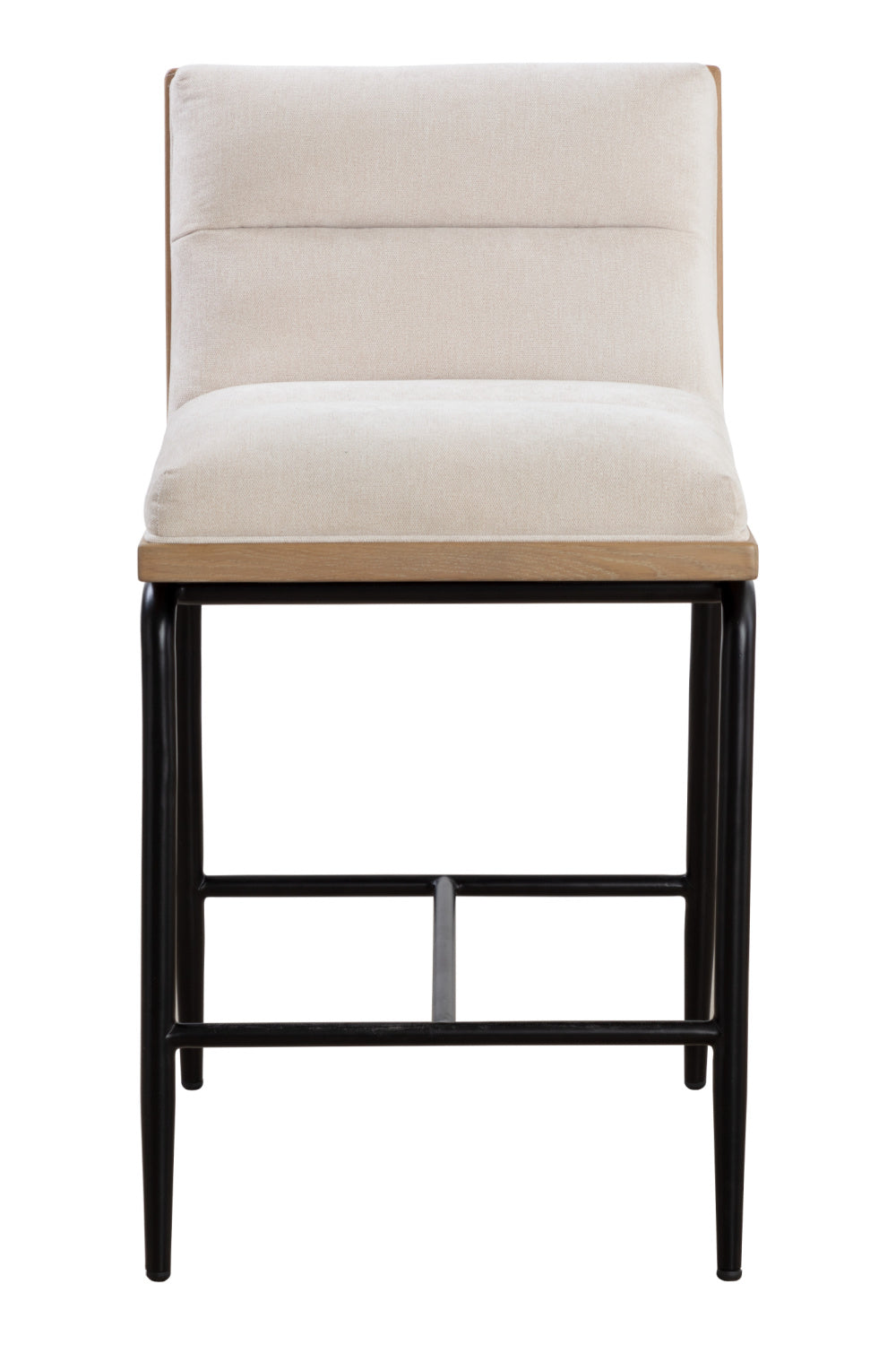Modern European furniture - White Muslin Counter Stool - www.oroa.com | Oroa.com