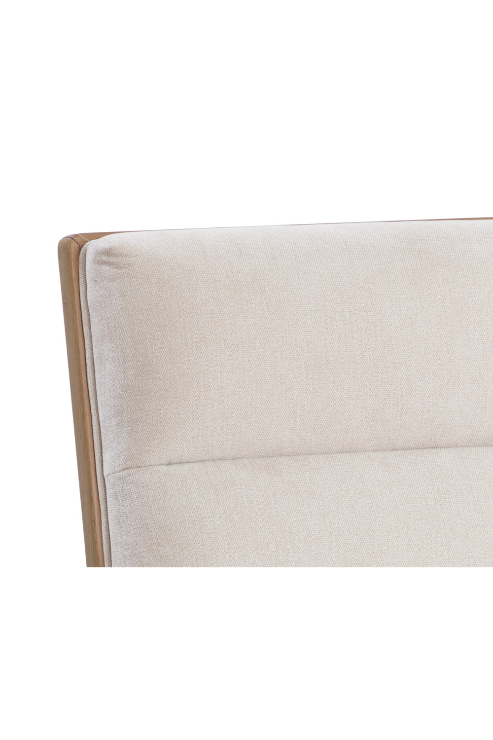 Modern European furniture - Channeled White Muslin Dining Chairs (2) - www.oroa.com | Oroa.com