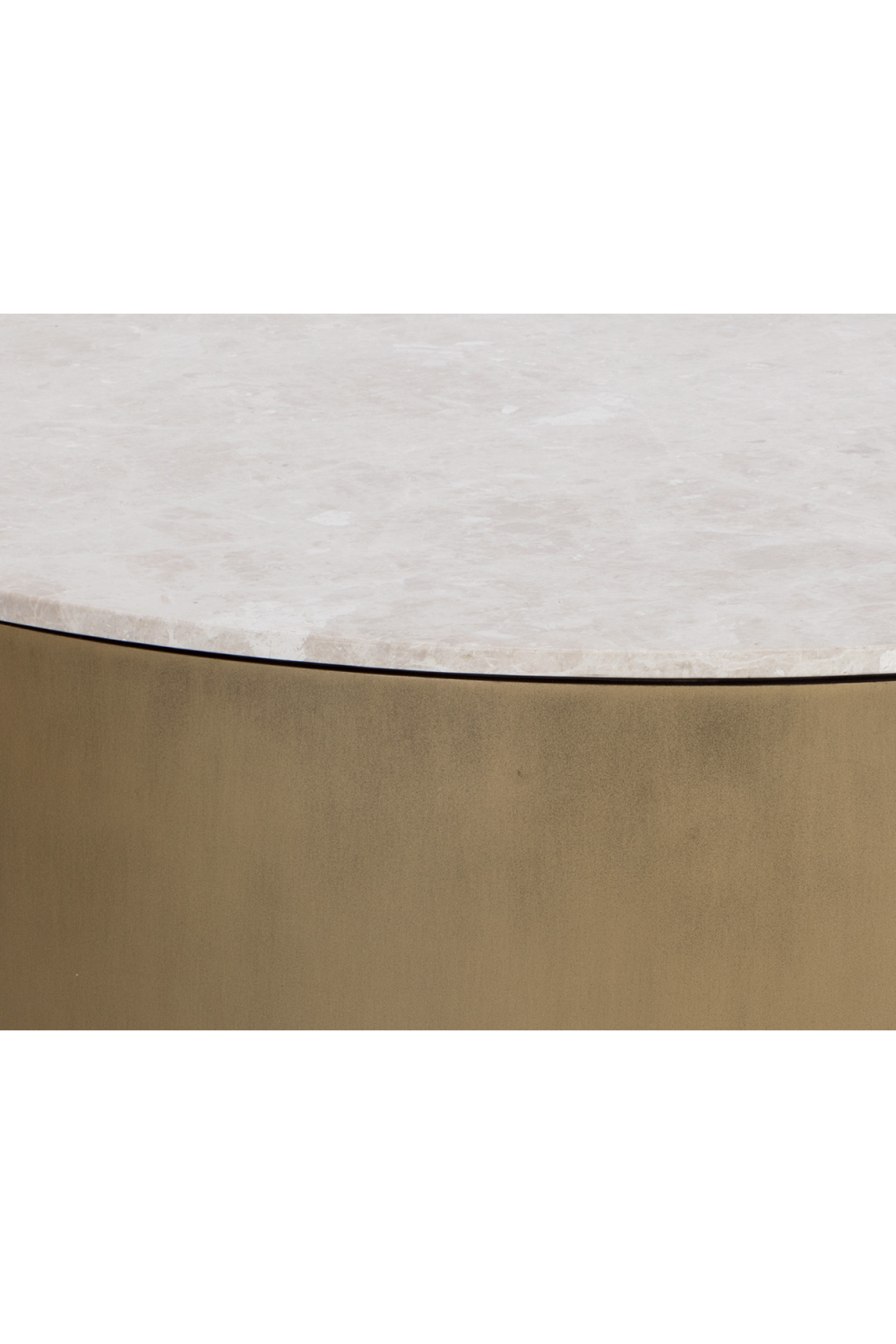 Modern European furniture - Wavy Antique Brass Coffee Table - www.oroa.com | Oroa.com