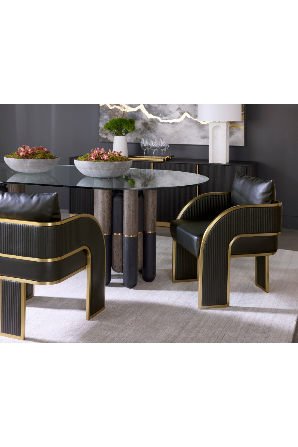 Modern European furniture - Oak 4-Door Sideboard - www.oroa.com | Oroa.com