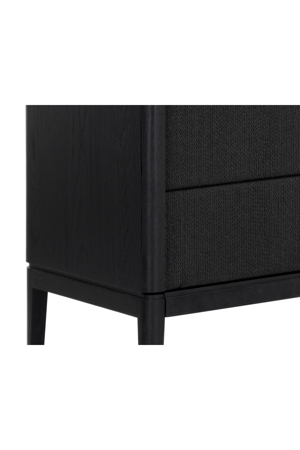 Modern European furniture - 4-Door Black Sideboard - www.oroa.com | Oroa.com