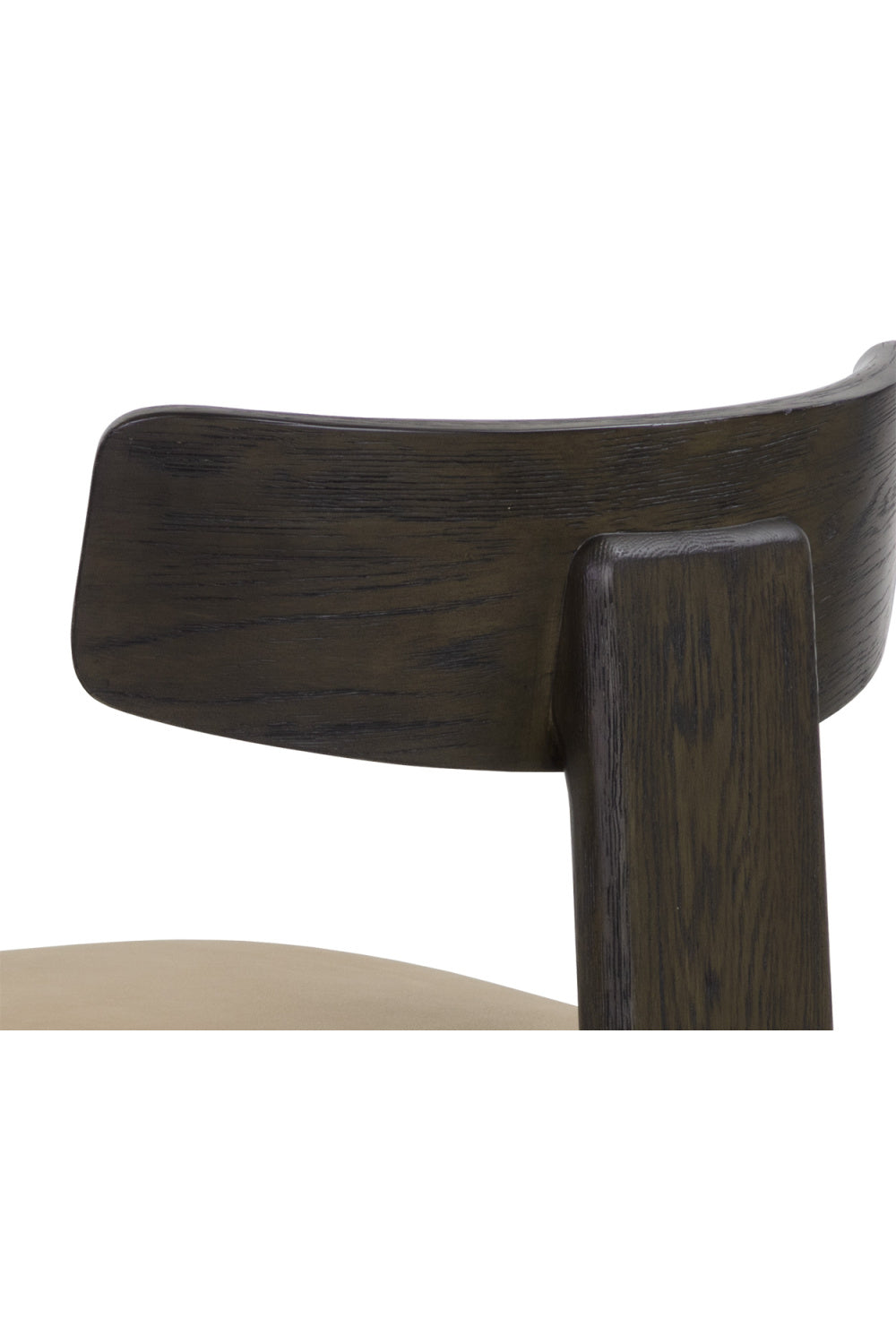 Modern European furniture - Oak Leather Dining Chairs (2) - www.oroa.com | Oroa.com