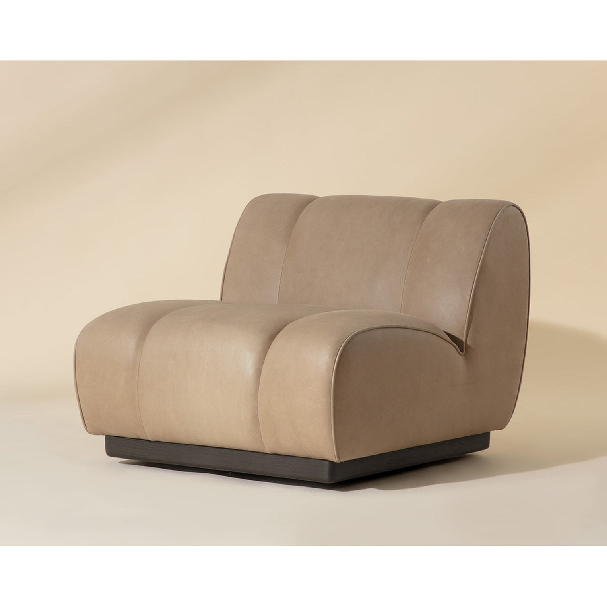 Modern European furniture - Rounded Modern Swivel Chair - www.oroa.com | Oroa.com