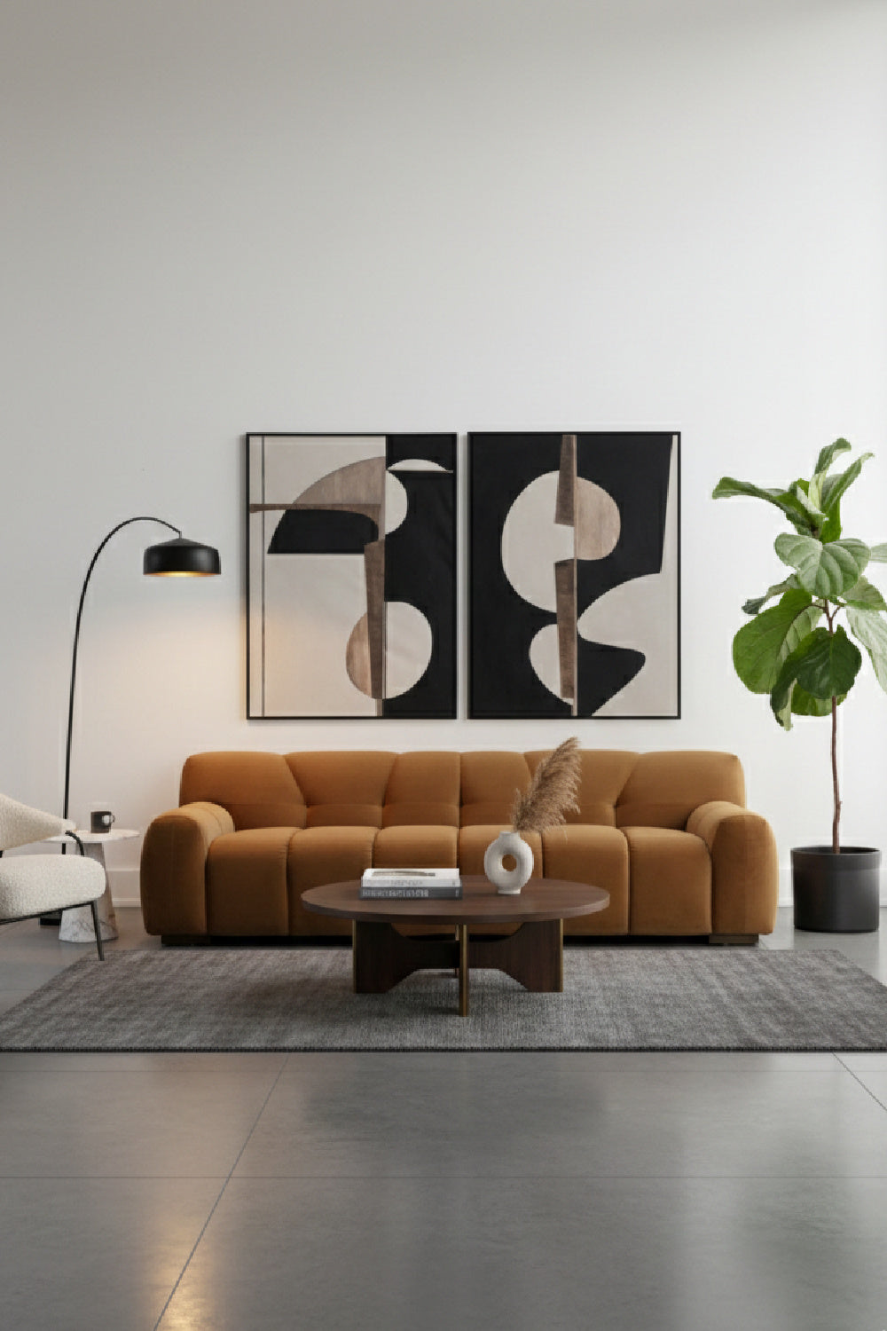 Modern European furniture - Gold Tufted Sofa - www.oroa.com | Oroa.com