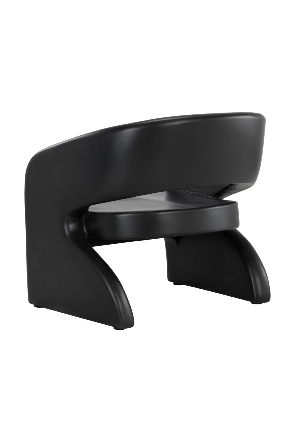 Modern European furniture - Black Indoor/Outdoor Lounge Chair - www.oroa.com | Oroa.com