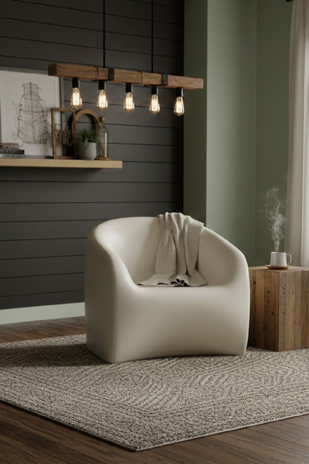 Modern European furniture - Molded Concrete Indoor/Outdoor Lounge Chair - www.oroa.com | Oroa.com