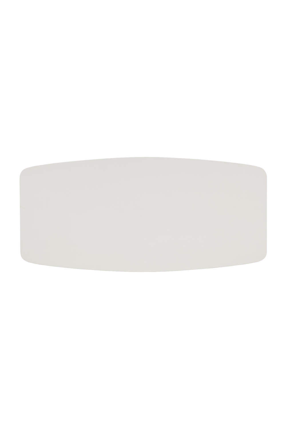 Cream Leather Look Dining Table | Oroa.com