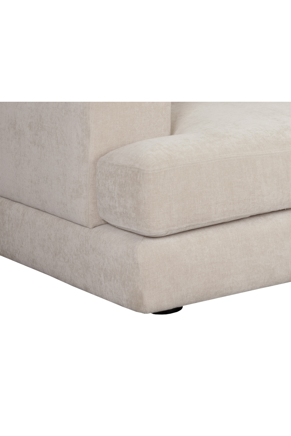 Modern European furniture - Cream Curved Seat Sofa - www.oroa.com | Oroa.com