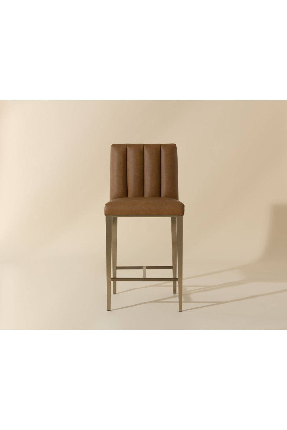 Modern European furniture - Contemporary Metal Frame Counter Stool - www.oroa.com | Oroa.com