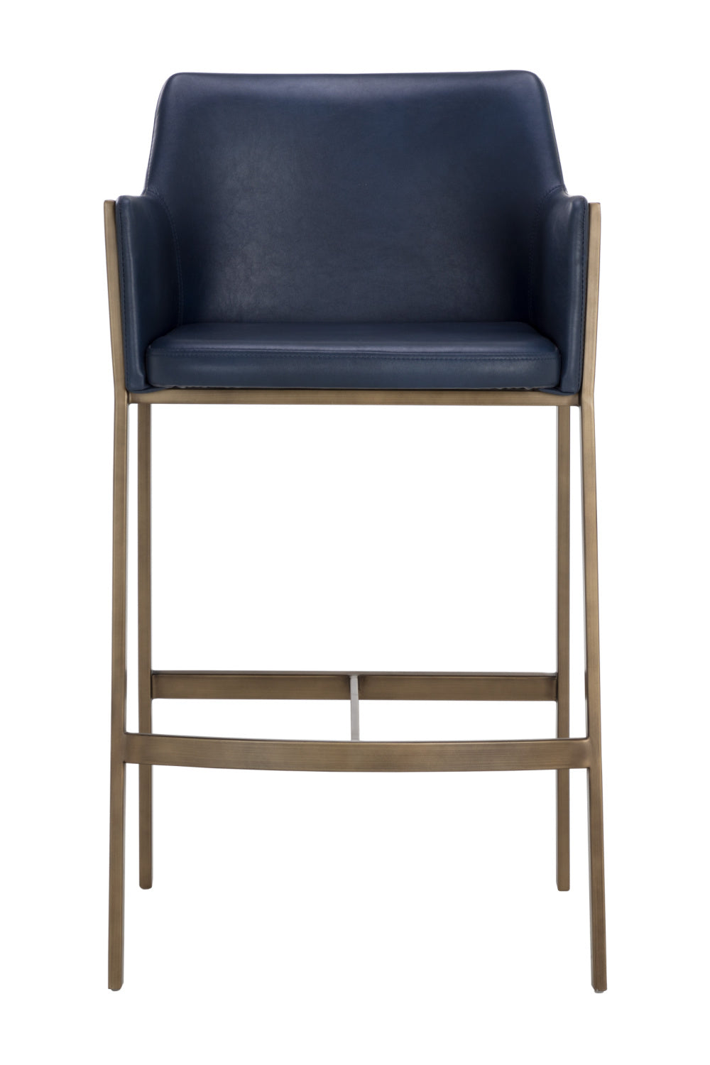 Modern European furniture - Leather-Look Bar Stool - www.oroa.com | Oroa.com