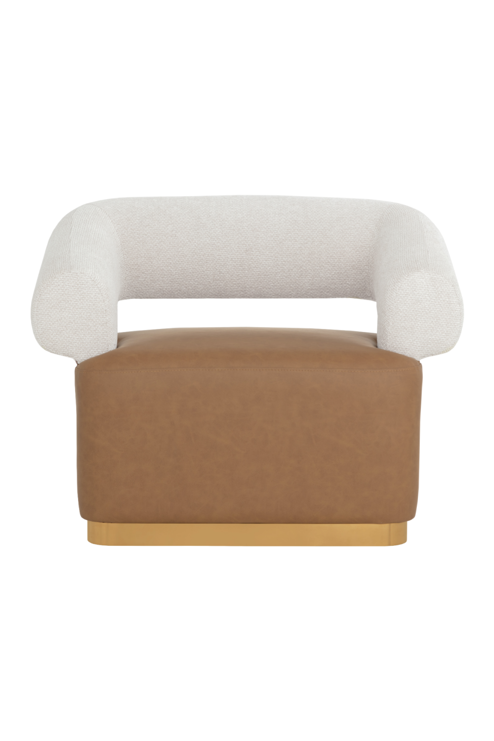 Modern European furniture - Two-Toned Swivel Lounge Chair - www.oroa.com | Oroa.com