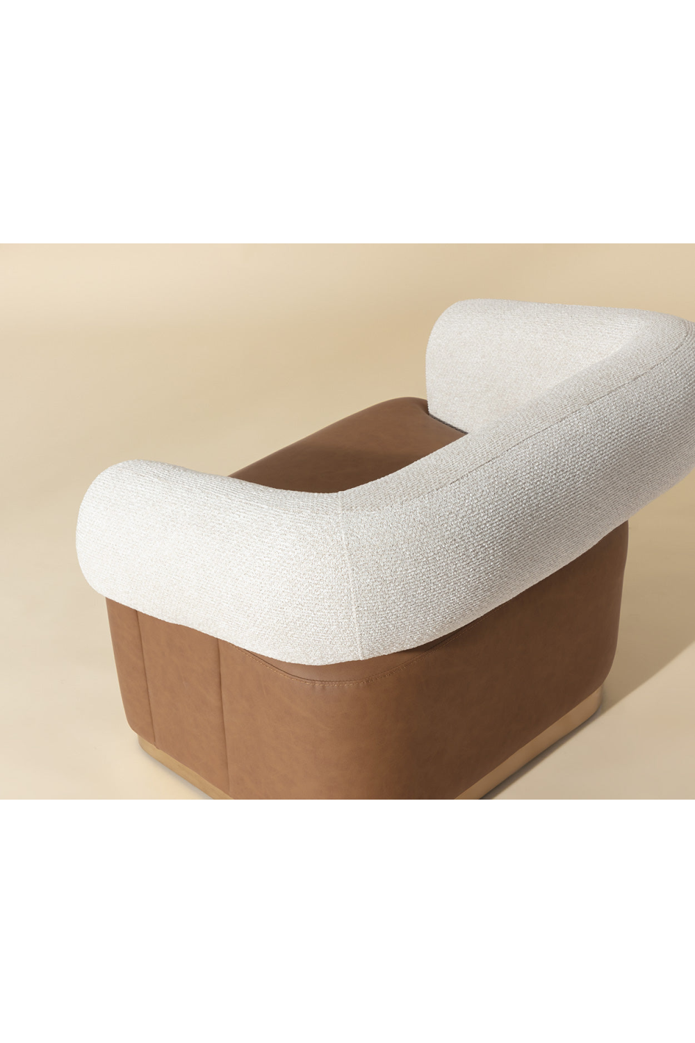 Modern European furniture - Two-Toned Swivel Lounge Chair - www.oroa.com | Oroa.com
