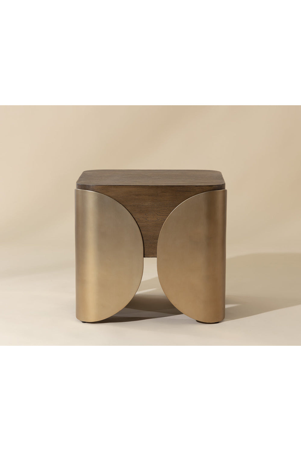 Modern European furniture - Timber Effect Indoor/Outdoor Side Table - www.oroa.com | Oroa.com