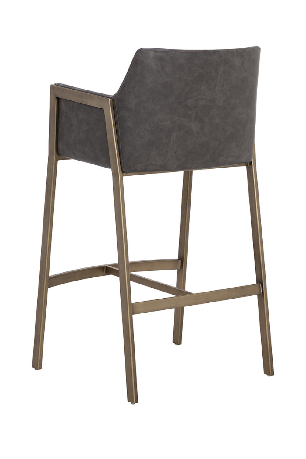 Modern European furniture - Leather-Look Bar Stool - www.oroa.com | Oroa.com