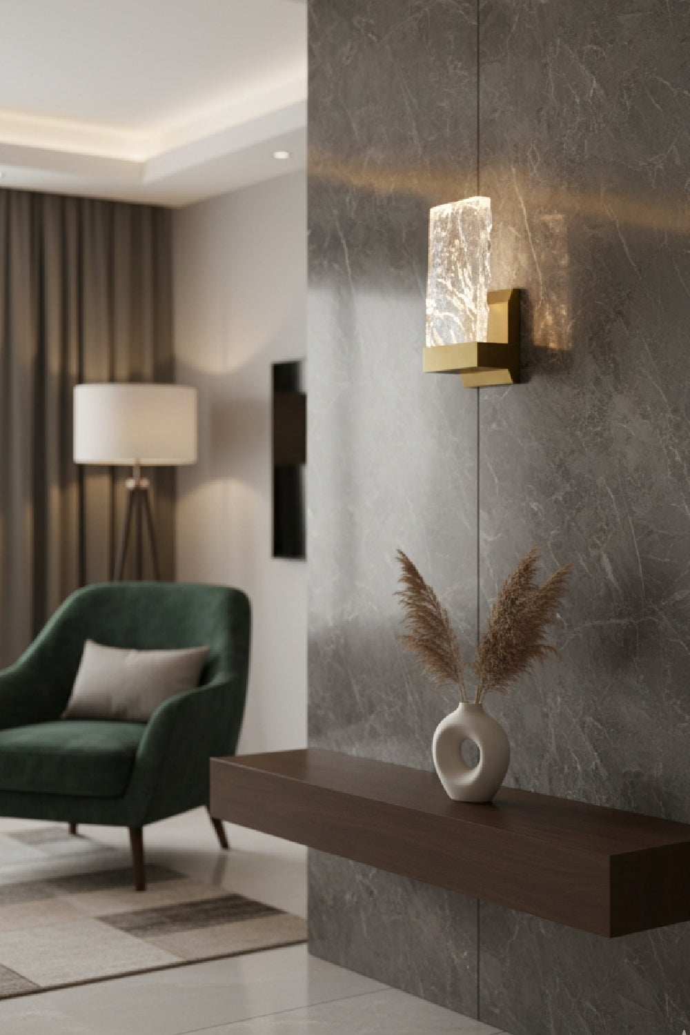 Modern European furniture - Translucent Glass Wall Lamp - www.oroa.com | Oroa.com