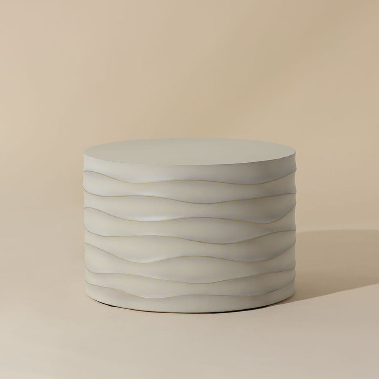 Modern European furniture - Hand-Sculpted Concrete Coffee Table - www.oroa.com | Oroa.com