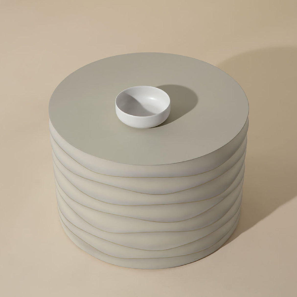 Modern European furniture - Hand-Sculpted Concrete Coffee Table - www.oroa.com | Oroa.com