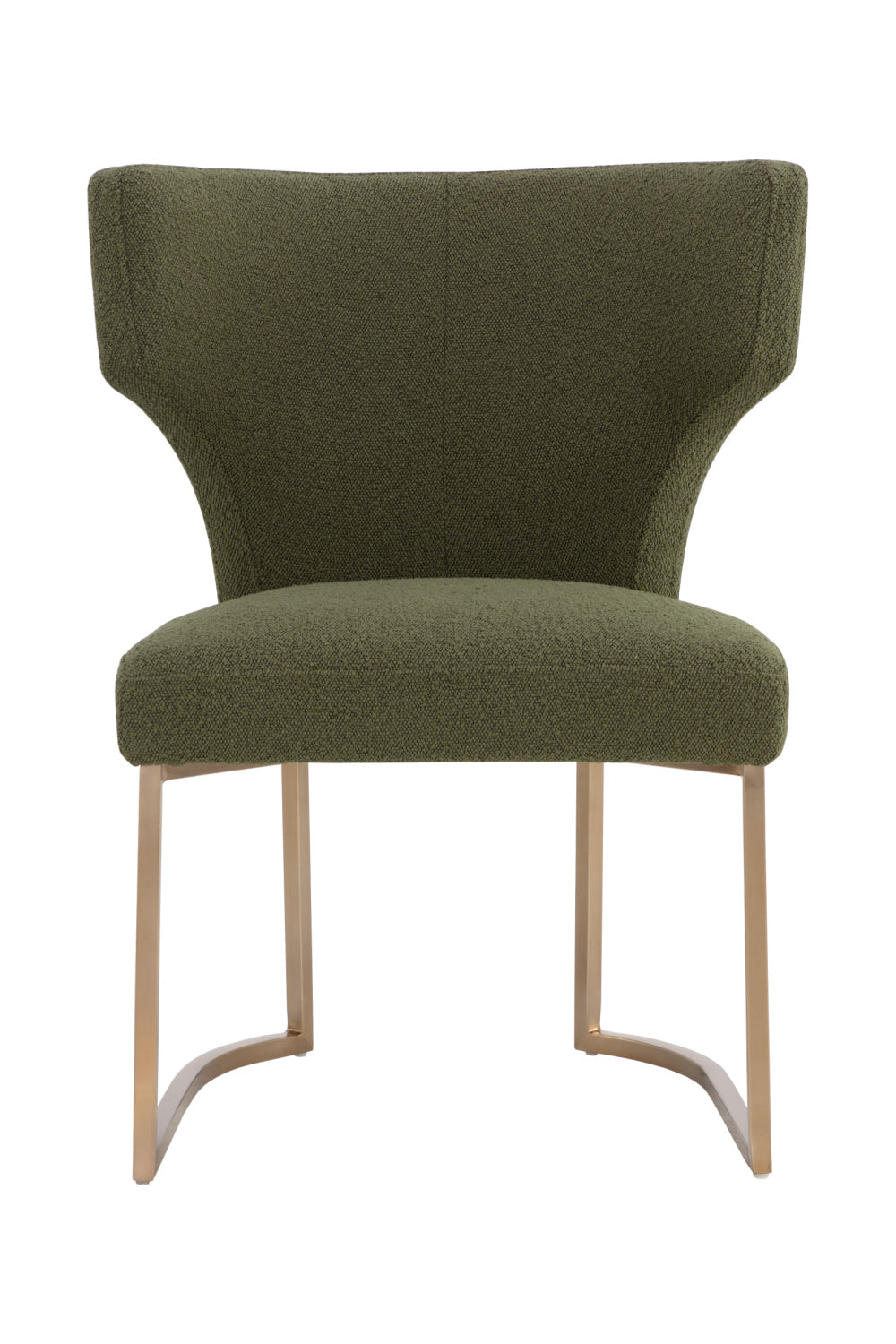 Modern European furniture - Green Wingback Dining Chair - www.oroa.com | Oroa.com