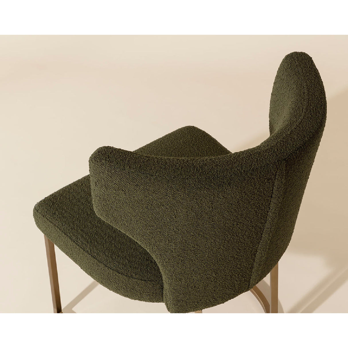 Modern European furniture - Green Wingback Dining Chair - www.oroa.com | Oroa.com