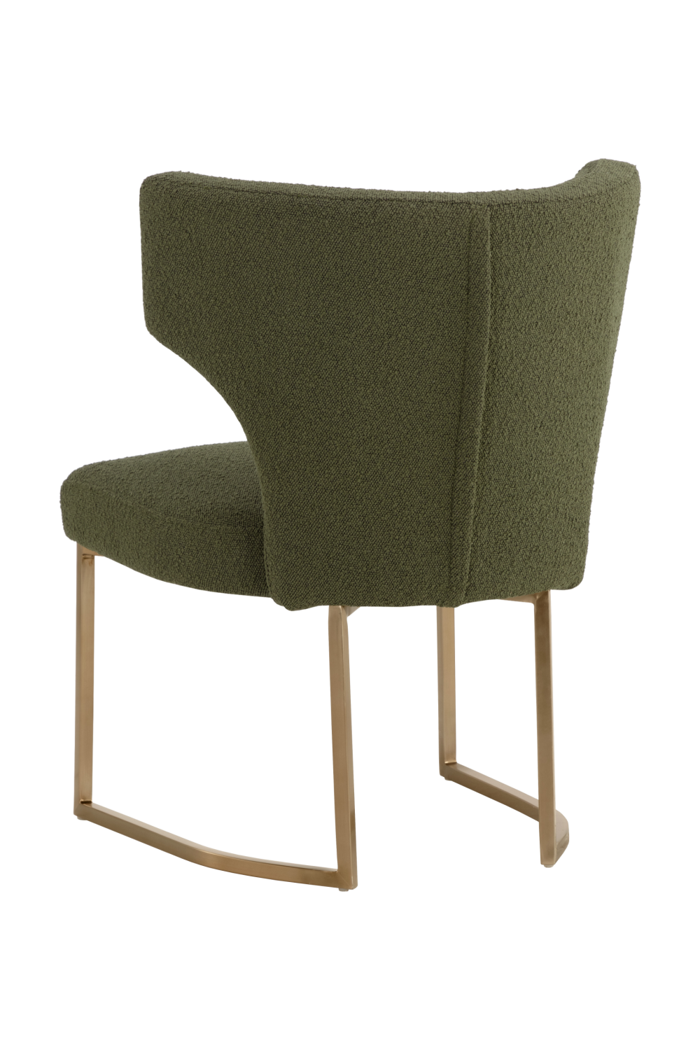 Modern European furniture - Green Wingback Dining Chair - www.oroa.com | Oroa.com