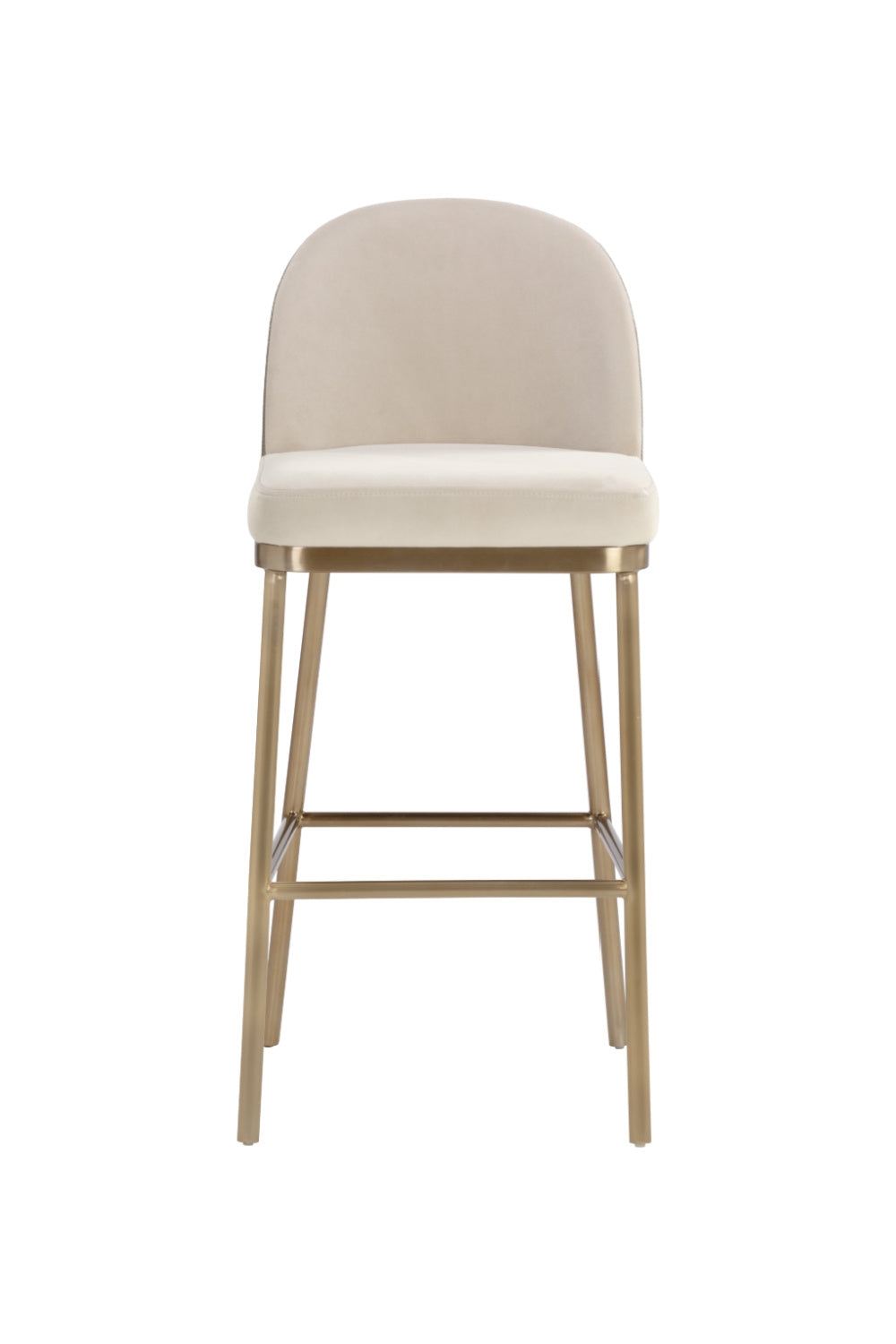 Modern European furniture - Taupe Modern Bar Stool - www.oroa.com | Oroa.com