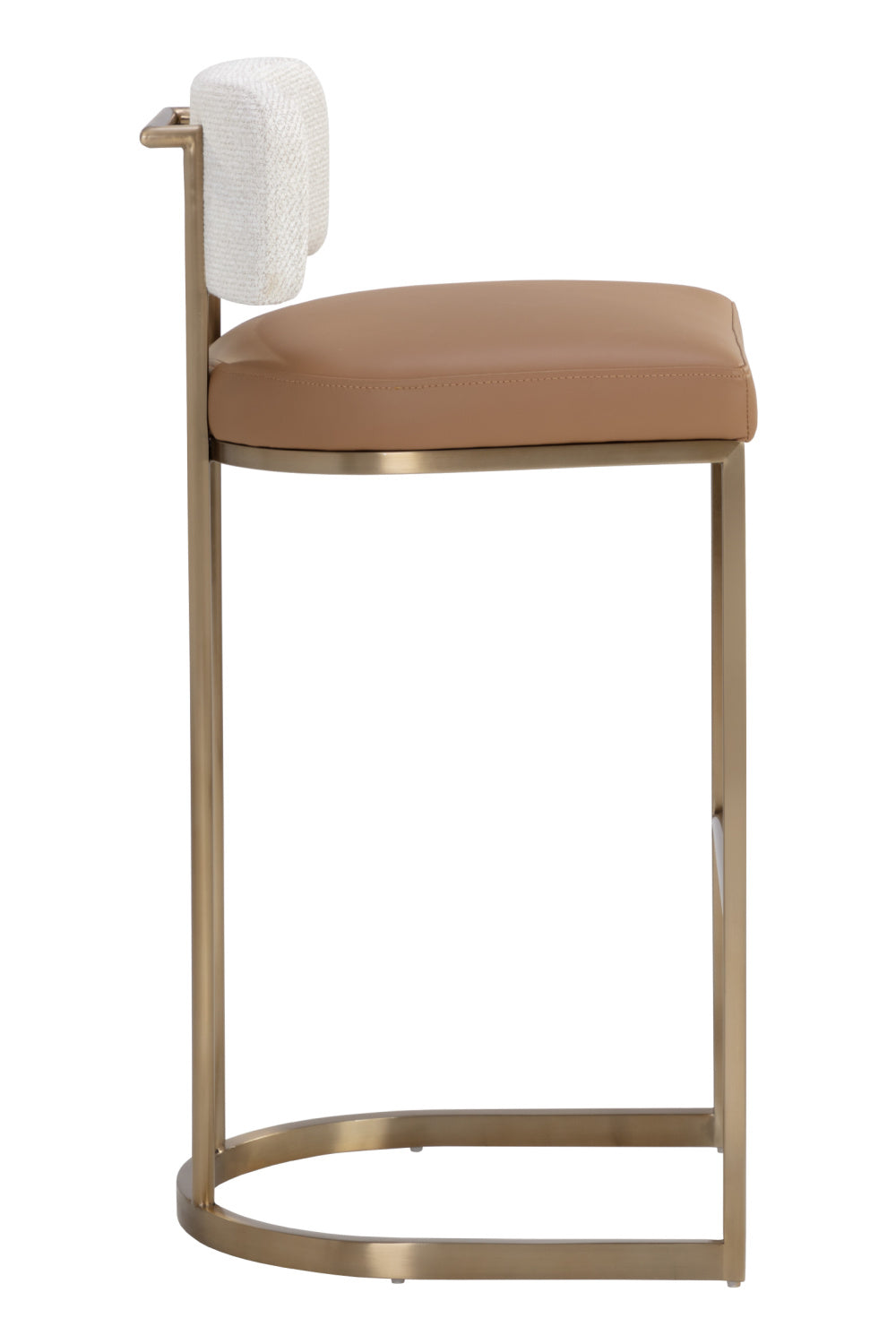Modern European furniture - Two-Toned Low-Back Bar Stool - www.oroa.com | Oroa.com