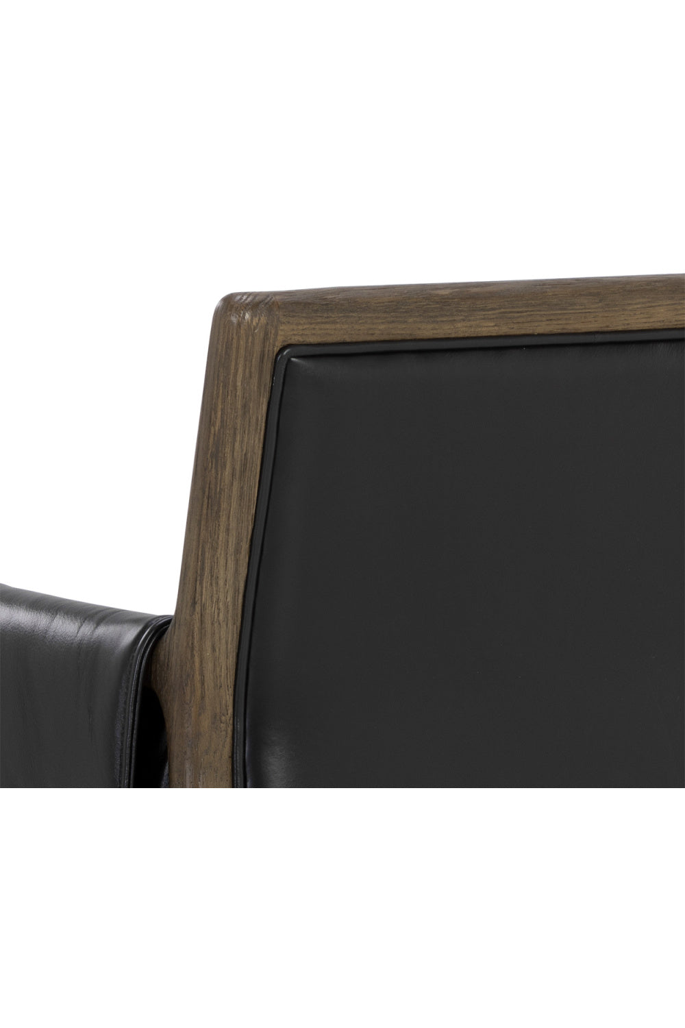 Modern European furniture - Buckle Flap Leather Dining Armchair - www.oroa.com | Oroa.com