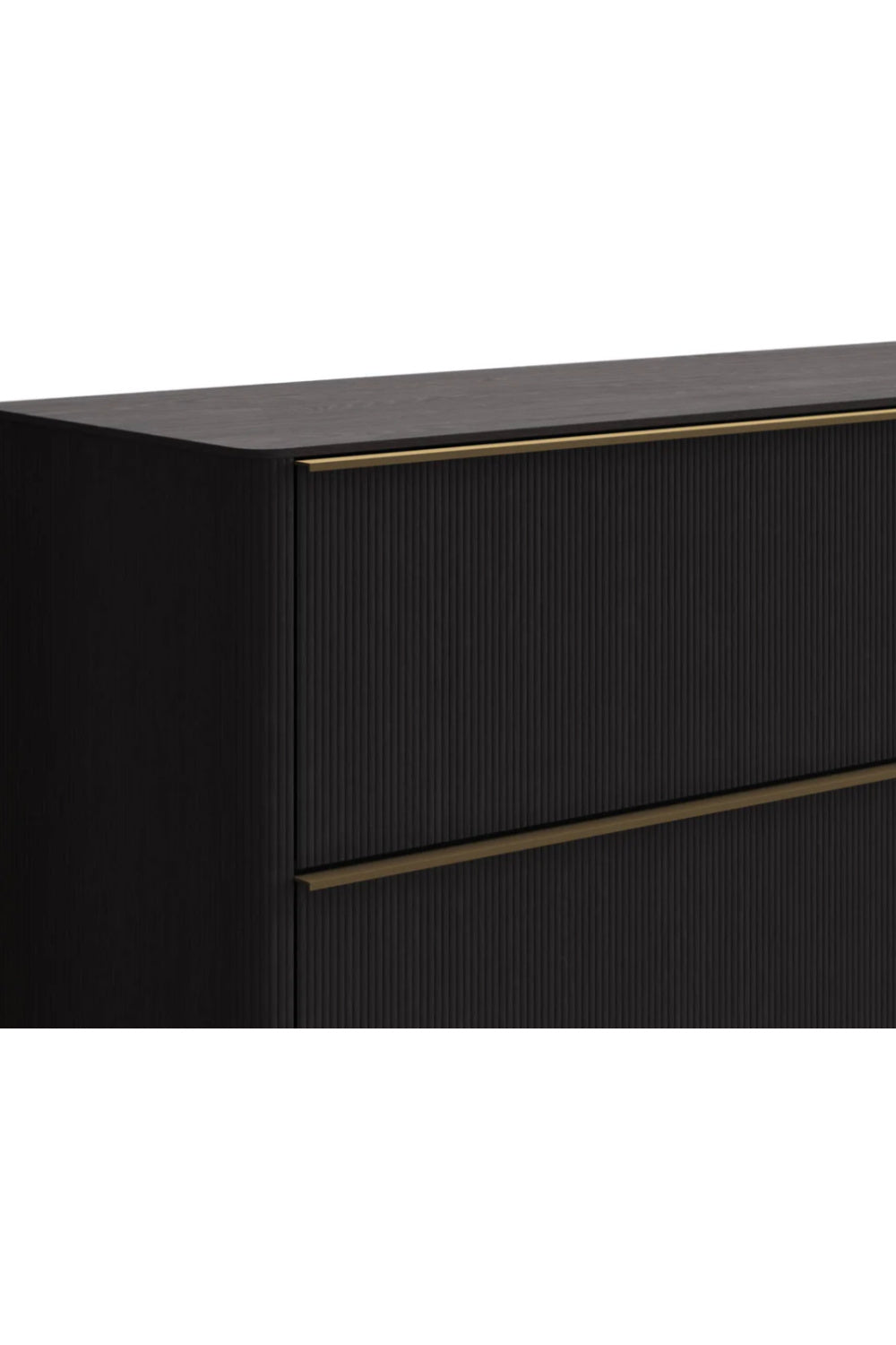 Modern European furniture - Reeded Oak 4-Drawer Dresser - www.oroa.com | Oroa.com