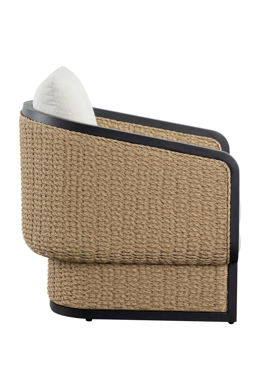 Modern European furniture - Wicker Weave Indoor/Outdoor Lounge Chair - www.oroa.com | Oroa.com